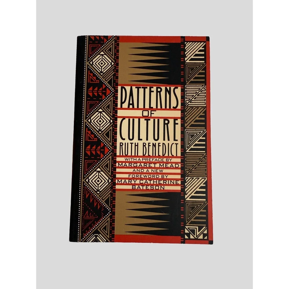 Patterns of Culture Ruth Benedict Anthropology Book Margaret Mead Foreword 1989
